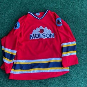 Molson Canada Jersey hockey